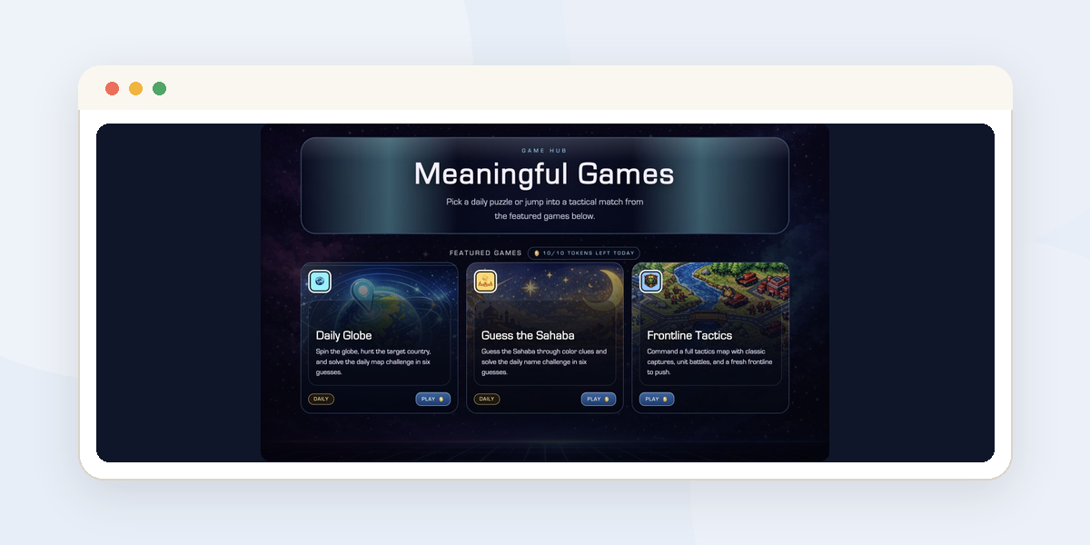Meaningful Games homepage